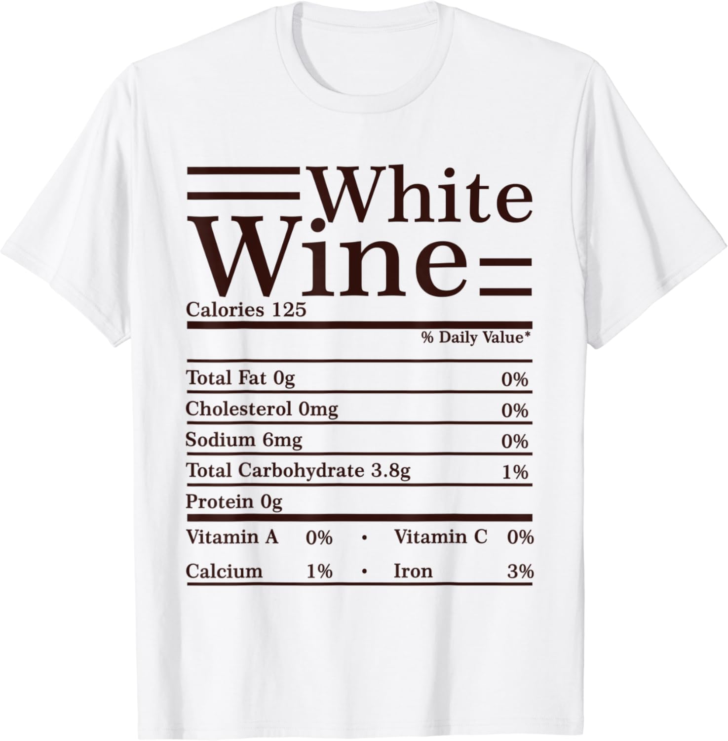 White Wine Nutrition Facts Thanksgiving Matching Group Gift